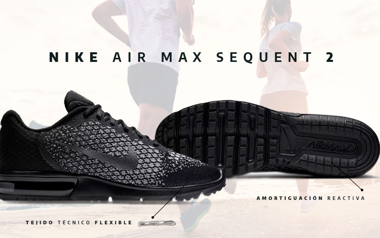 Nike Air Max Sequent 2 | Review: y Opiniones | Nike Sequent