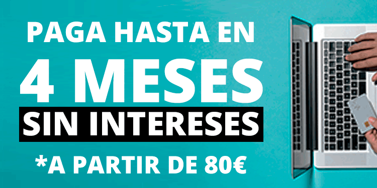 Paga en 4 meses sin intereses