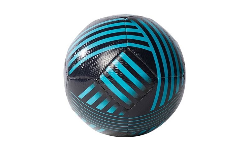 Soccer Ball ADIDAS Glider Blue Black - Resistance And