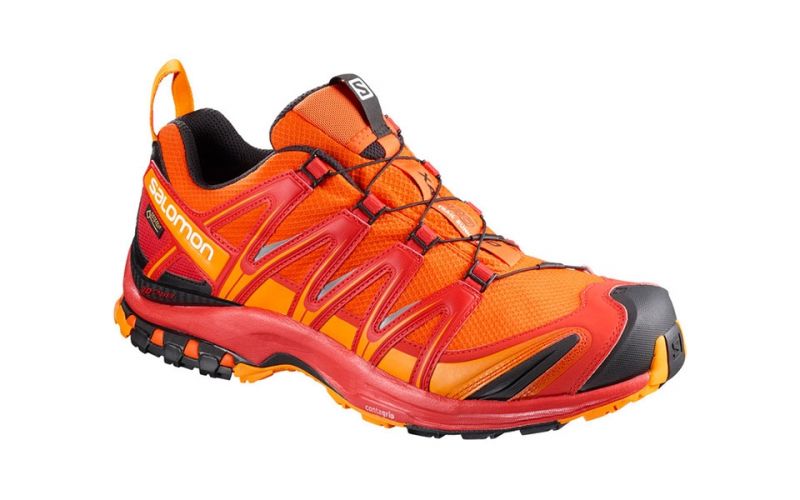 salomon orange shoes