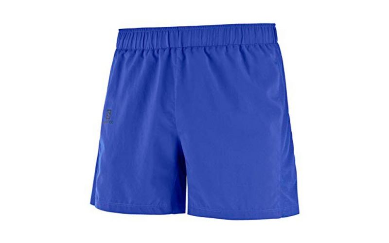 Pantalon corto Salomon Agile 5 azul - Comodidad y frescura en todo momento