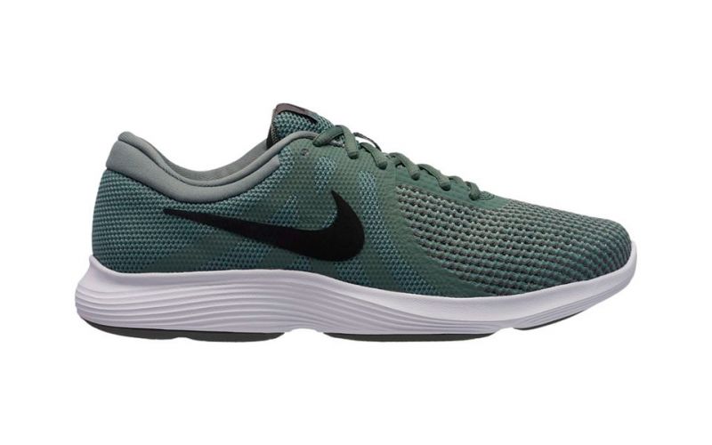 Nike Revolution 4 verde gris - Con excelente estabilidad