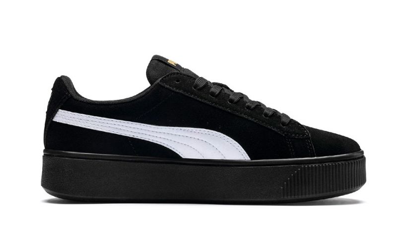 Puma Vikky Stacked SD Black Women - Comfortable and sophisticated