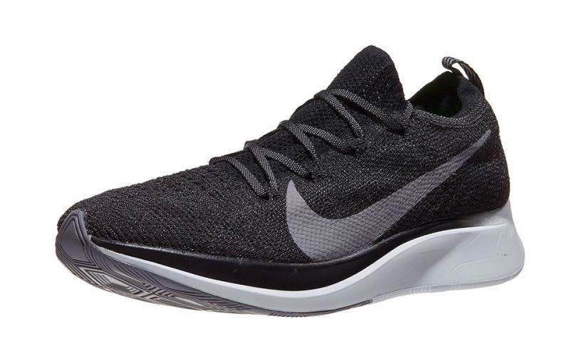 Nike zoom fly flyknit cheap black white