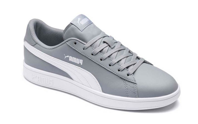 Puma SMASH - Zapatillas - gray/black/white/gris 