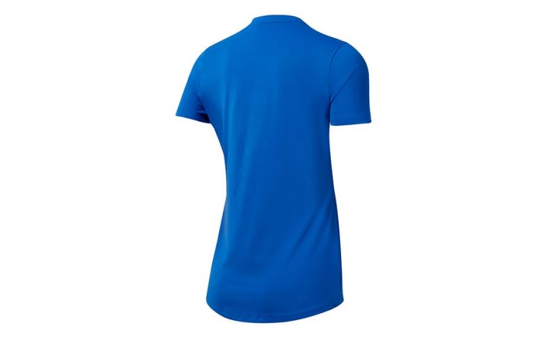camisetas reebok mujer azul