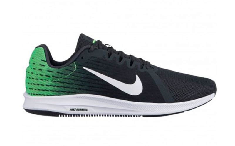 Nike Downshifter 8 black green - Light mesh
