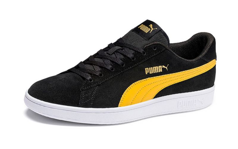 Puma Smash V2 black yellow - Comfortable fit