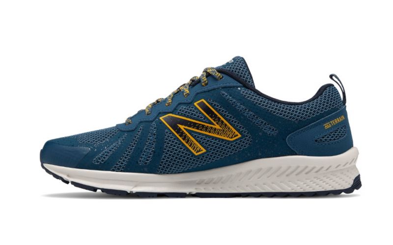 blue yellow - Trail running shoes 