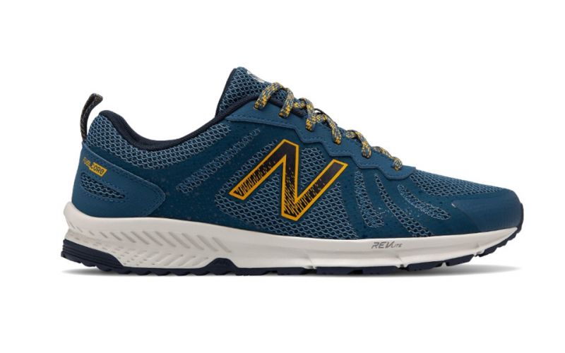 New Balance 590v4 Azul Amarillo - Zapatillas de trail para hombre