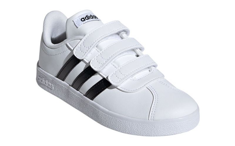 Adidas VL Court 2.0 CMF white black junior - Light and atemporal