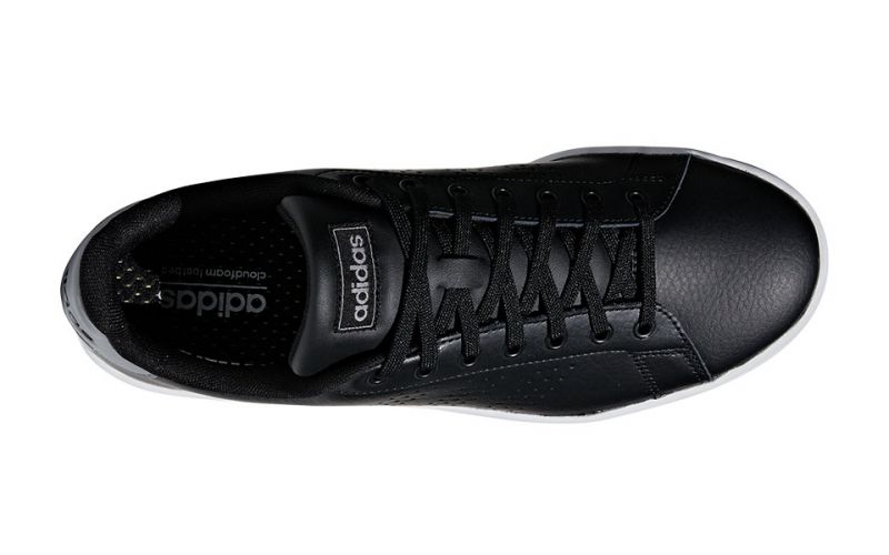 adidas advantage black shoes