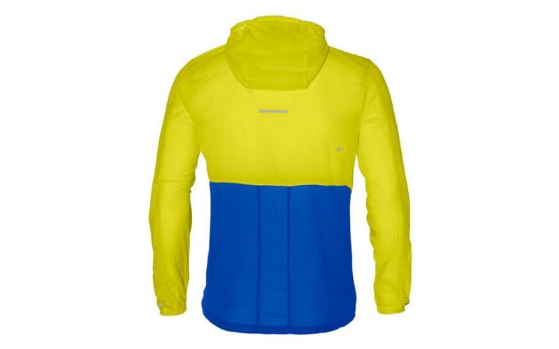 veste asics junior jaune