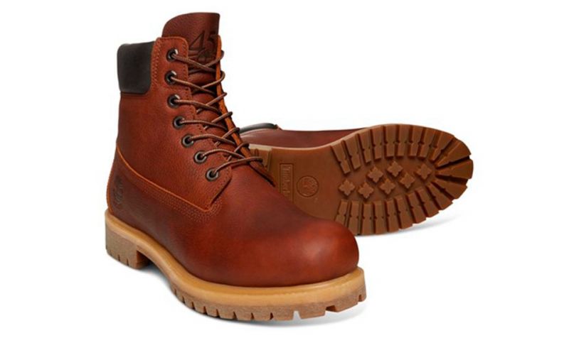 Timberland Heritage 6 Premium dark brown - Sealed seams