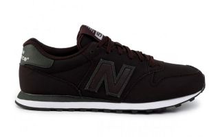 Tenis new balance top gm500 marrón