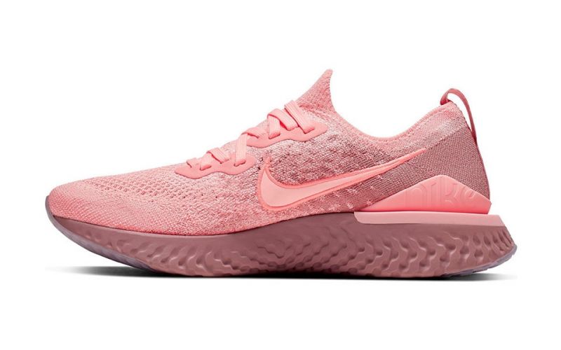 Desde allí salario bulto Nike Epic React Flyknit 2 rosa mujer - Ligero y cómodo