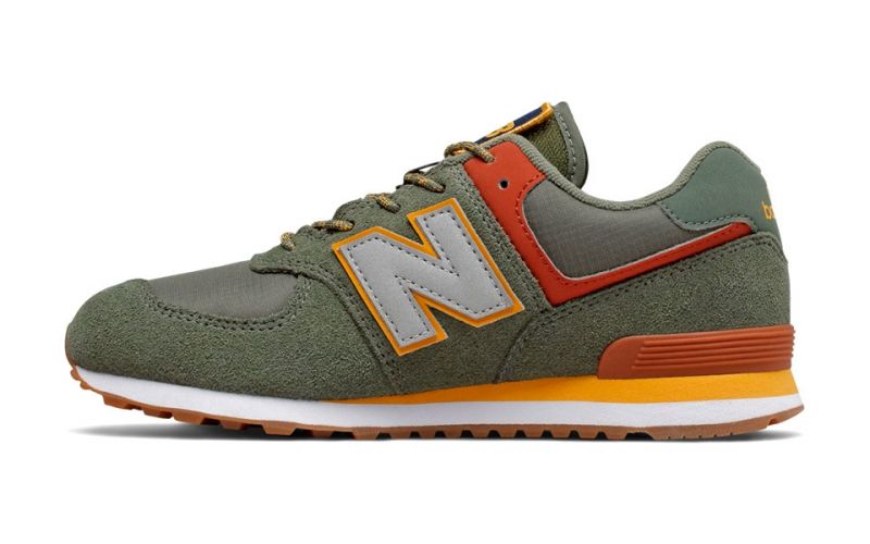 New Balance Classic 574 Verde Pistache junior - Look Versatil