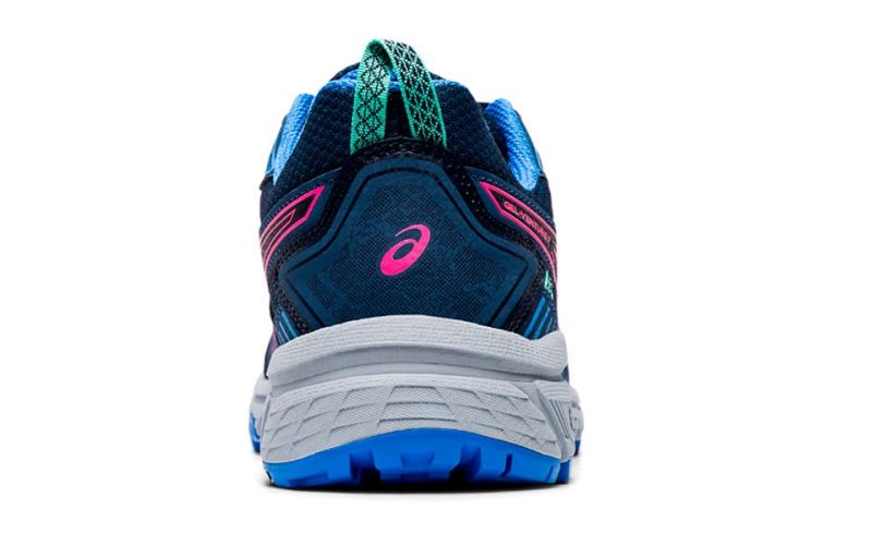 Confiar Peladura Campeonato Asics Gel-Venture 7 Azul Rosa Mujer - Zapatillas de trail