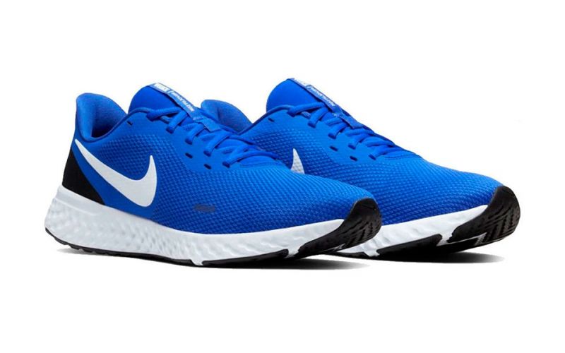 Nike Revolution 5 azul- Sujeción y comodidad