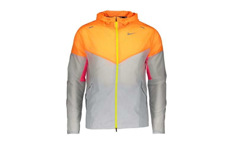 Nike Windrunner orange white jacket 