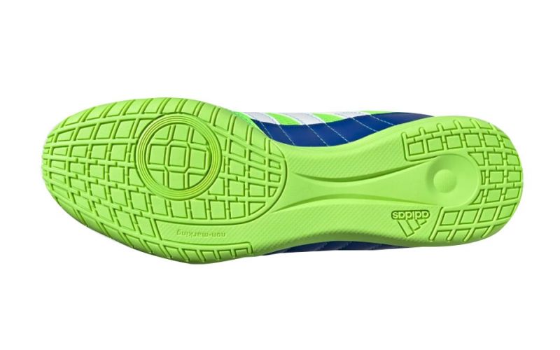 Gaseoso Negociar Inválido Zapatillas Fútbol sala adidas super Sala verde azul - Cómodas y resistentes