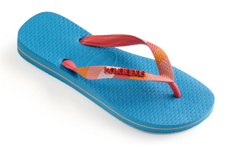 Flip-Flops Havaianas Top Verano blau rosa Damen - Modernes Design