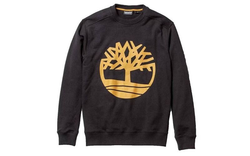 Sudadera Timberland Core Tree Lb Negro Beige - Conserva el Calor