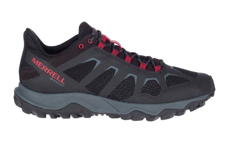 merrell men's fiery gtx trail running shoes review