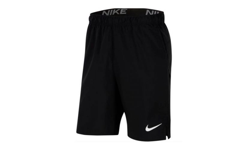 Pantalon corto Nike Flex Negro Blanco - Comodo y ligero