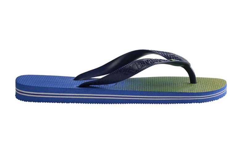 Tongs Havaianas Brasil Fresh bleu - Design moderne