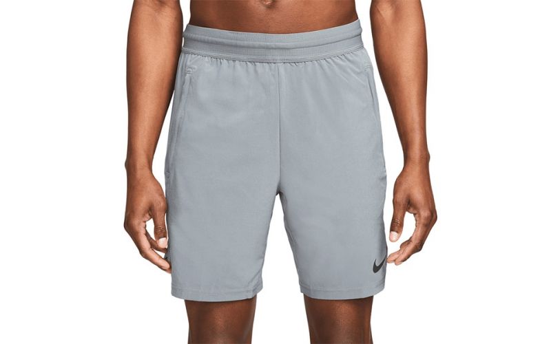 Pantalon Corto Nike Dri-Fit Flex Vent Max Gris - Gran Rendimiento