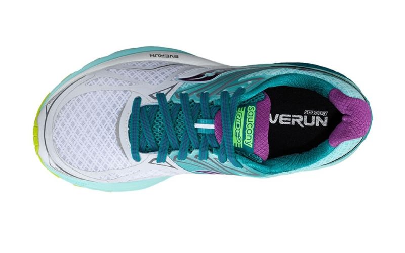 saucony guide 9 mujer verdes