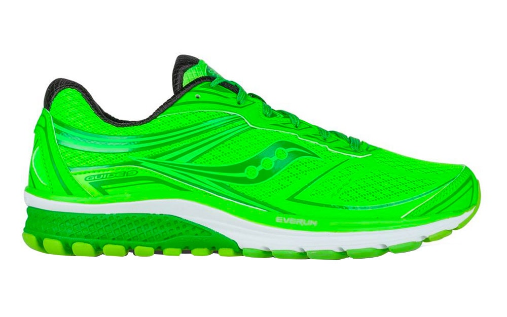 saucony guide 8 mujer verdes
