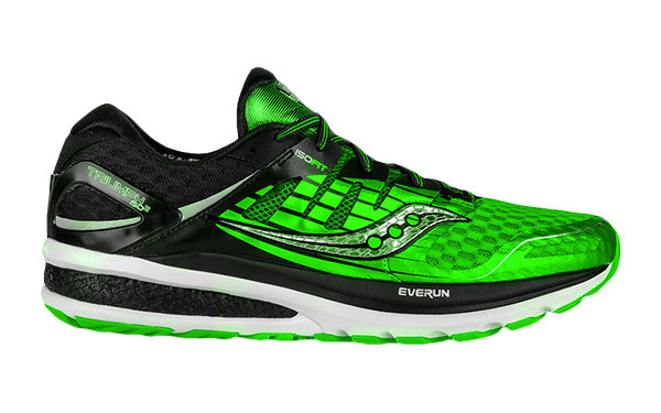 Saucony Triumph ISO 2 Black-Green | Offers in Streetprorunning